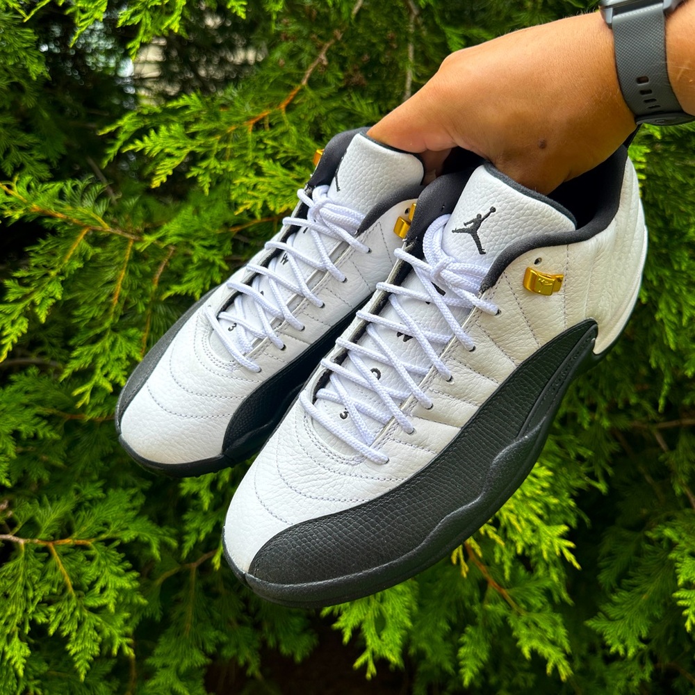 AIR JORDAN RETRO 12 ‘TAXI’ GOLF SHOE. BRAND NEW, UNWORN. SZ 9 M. SAME DAY SHIP. - Picture 2 of 4